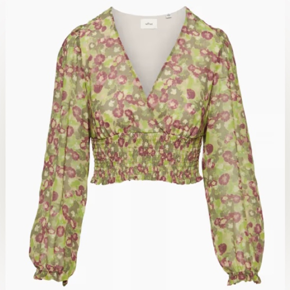 Aritzia Wilfred Wistful Blouse